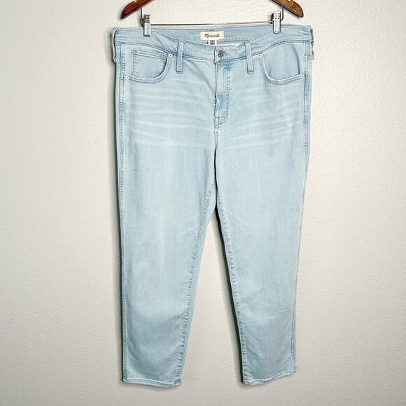 Madewell Denim - Madewell Stovepipe Jeans Light Wash - Women's Size 33